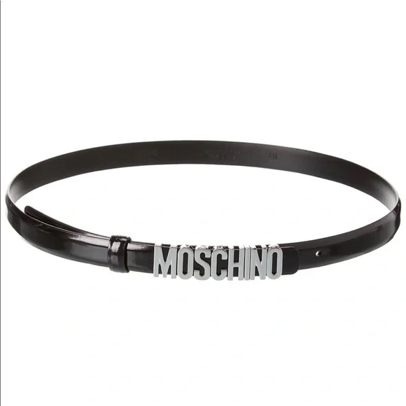 Moschino | Accessories | Classic Genuine Moschino Logo Belt  display picture 2